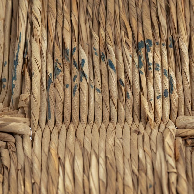 Spinetto Dining Chairs in Ebonised Straw by Chiavarine Fratelli, 1950s, Set of 4 For Sale - Image 17 of 18