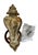 Early 20th Century Early 1900’s Cast Iron Large Door Kncker With Original Patina For Sale - Image 5 of 5
