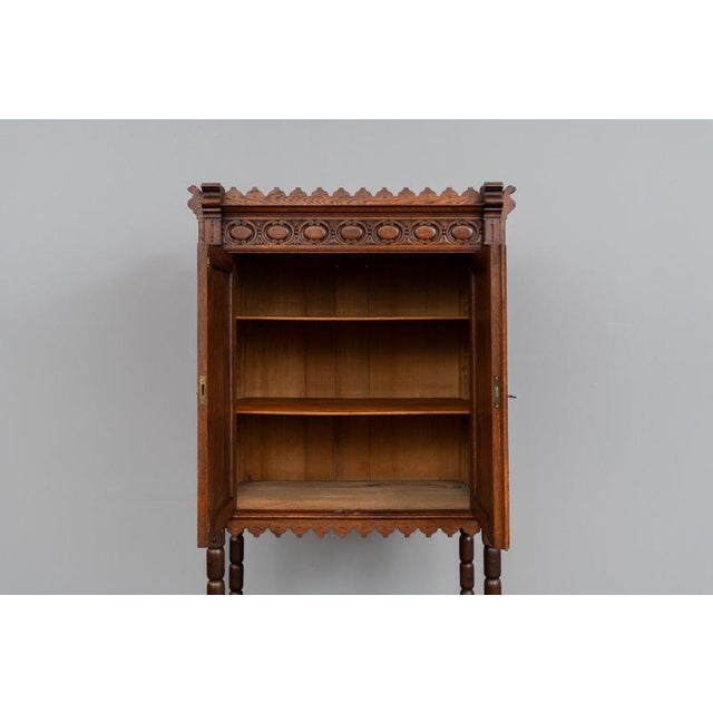 Gründerzeit Oak Sideboard, Late 19th Century For Sale - Image 10 of 18