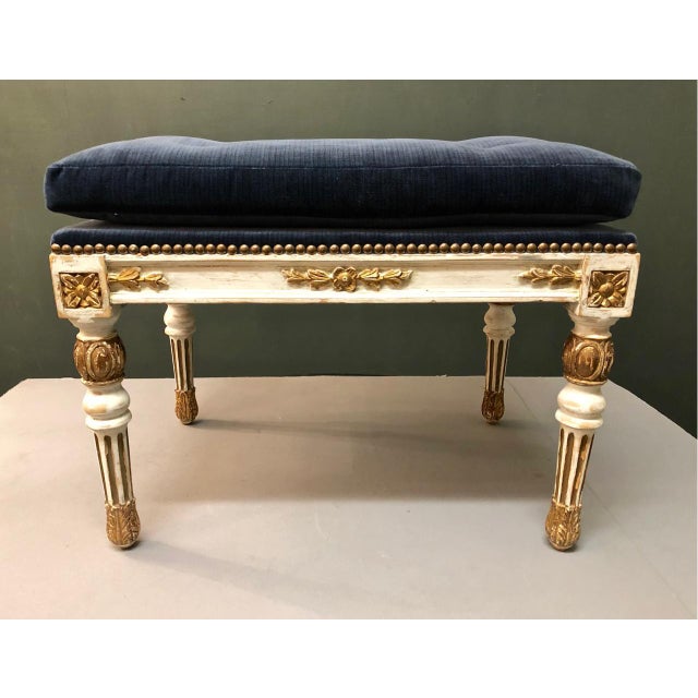 Wood 18th Century Gustavian Stool For Sale - Image 7 of 12