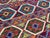 4' X 5'10" Afghan Chobi Khorjin Geometric Wool Kilim Rug For Sale - Image 11 of 17