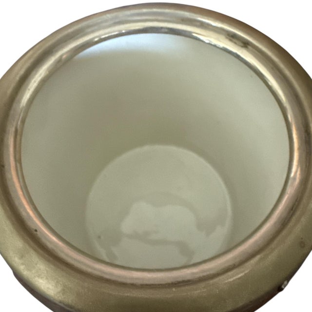 Wood Antique English Oak Biscuit Barrel C. 1890-1910 For Sale - Image 7 of 8