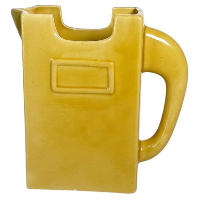 Yellow Ceramic Jug, France, 1970 For Sale - Image 12 of 12