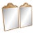 Pair of 19th Century Carved Giltwood Fragments Mounted on Custom Metal Frames For Sale