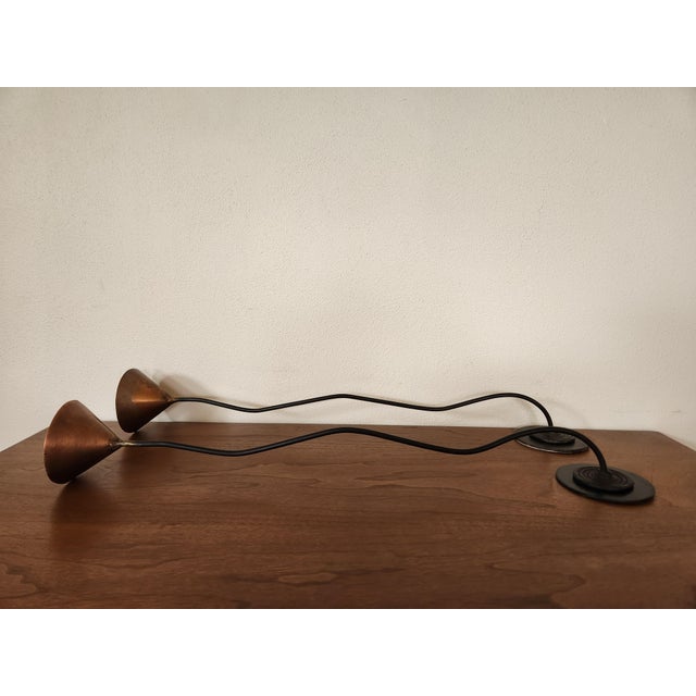 Metal 1990s Michael Aram Post Modern Candle Sconces- Set of 2 For Sale - Image 7 of 12