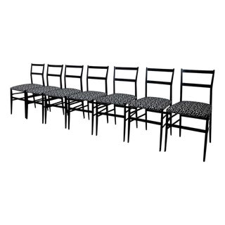 Superleggera Chairs by Giò Ponti, Italy, designed in 1957 For Sale