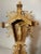 Vintage Hand Carved Wood Tramp Art Style Religious Altar Crucifix Altar Cross For Sale - Image 13 of 17