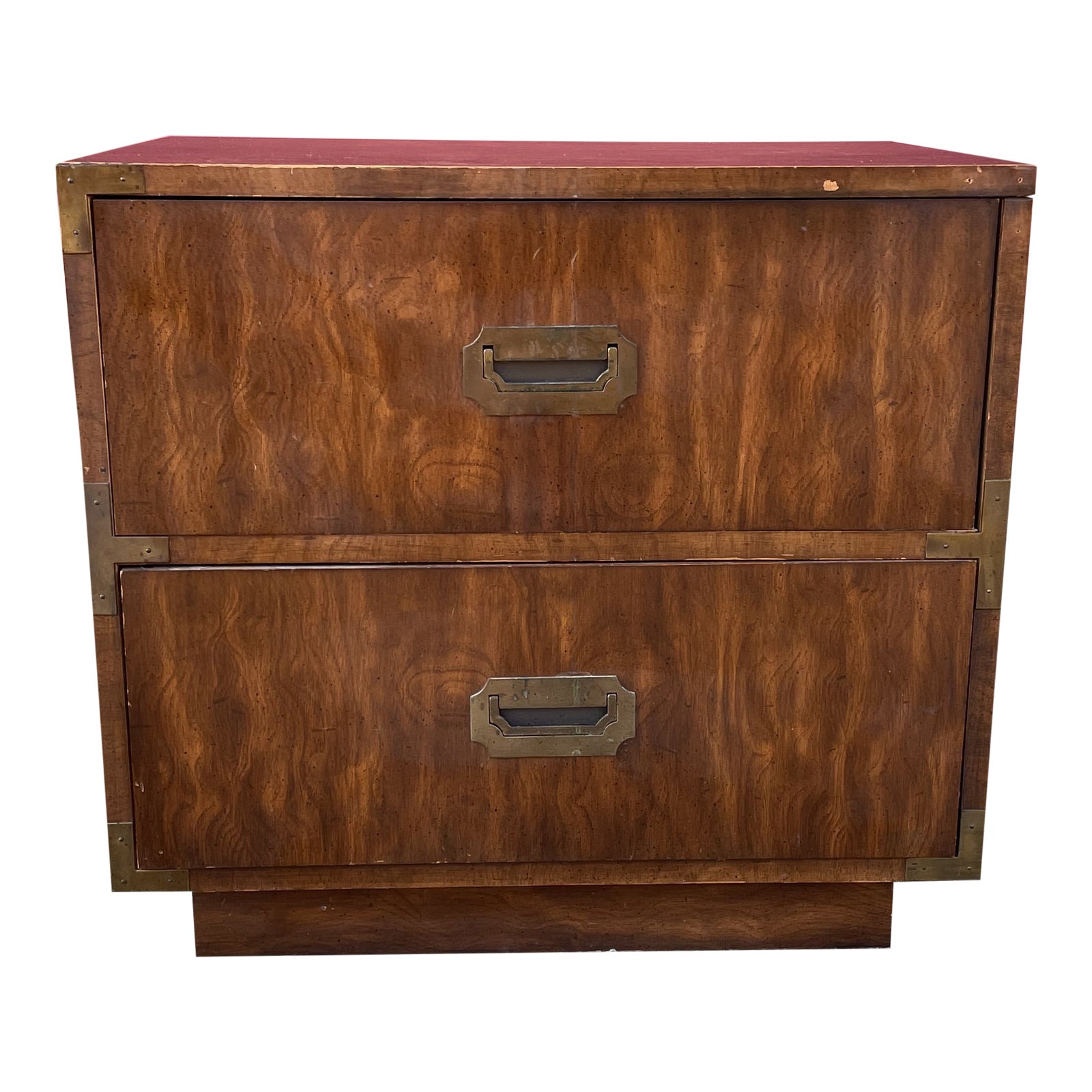 Vintage Dixie Campaign Nightstand Chairish