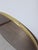 Vintage Mirror with Round Brass Frame, 1950s For Sale - Image 9 of 10