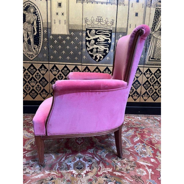 Louis Xvi Style Bergère Armchair For Sale - Image 3 of 10