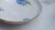 Ceramic Porcelain Tea Cup and Saucer with Hand-Painted Blue Crocus from Meissen, 1960, Set of 2 For Sale - Image 7 of 17