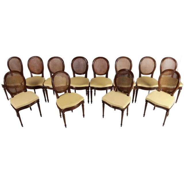 Age and Origin: The seating group is likely from the 19th/20th century and probably originates from Switzerland. Chair...