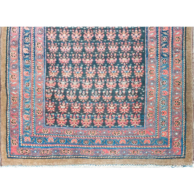 Persian Early 20th Century Persian Bidjar Runner For Sale - Image 3 of 14