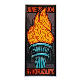 New York City Pop-Art Chris Robinson "Liberty Torch" Screenprint c.2004 For Sale