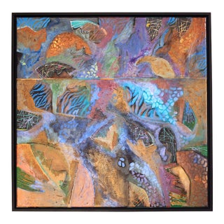 "Tropical Dream" Acrylic on Canvas by Paul Hrusovsky For Sale