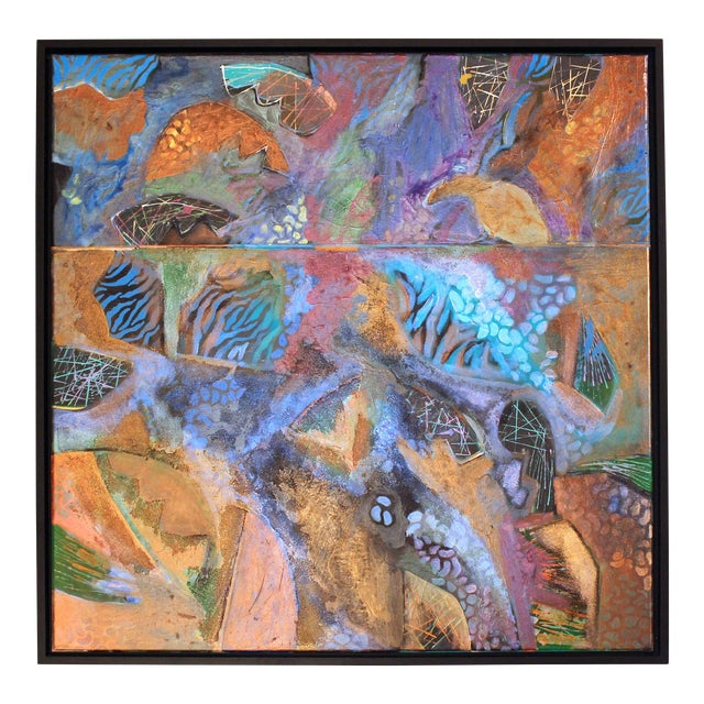 "Tropical Dream" Acrylic on Canvas by Paul Hrusovsky For Sale