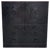 Brutalist Black Bar Cabinet with Two Doors and Three Drawers, Belgium, 1970s For Sale