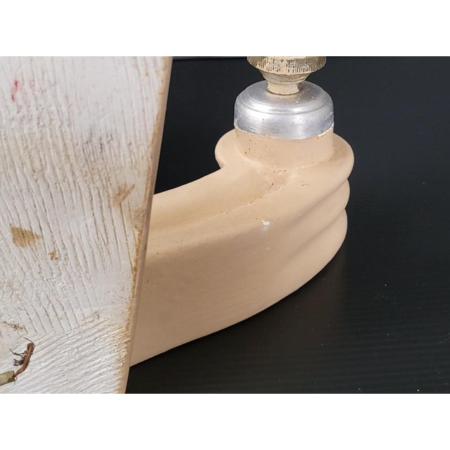 Vintage Plaster Wall Lights, 1940s, Set of 2 For Sale - Image 10 of 13