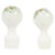 19th Century Napoleon III Painted Opaline Stoppers, Set of 2 For Sale - Image 6 of 6