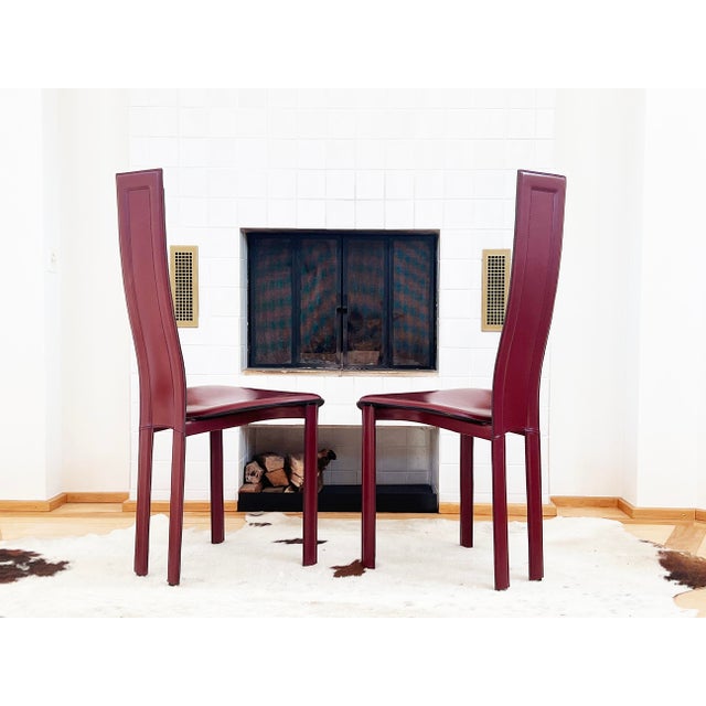 Postmodern 1980s Design Icon "Alice" Chairs by Giorgio Cattelan for Cattelan Italia - Set of 6 For Sale In Madison - Image 6 of 10