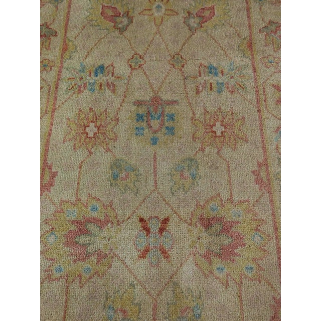 Traditional Hand Made Runner Rug. 100% Pure Wool Pile. 2'8"x 10' For Sale - Image 3 of 12