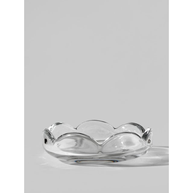 1970s Crystal Glass Bowl by Ingeborg Lundin for Orrefors, Sweden, 1970 For Sale - Image 5 of 5