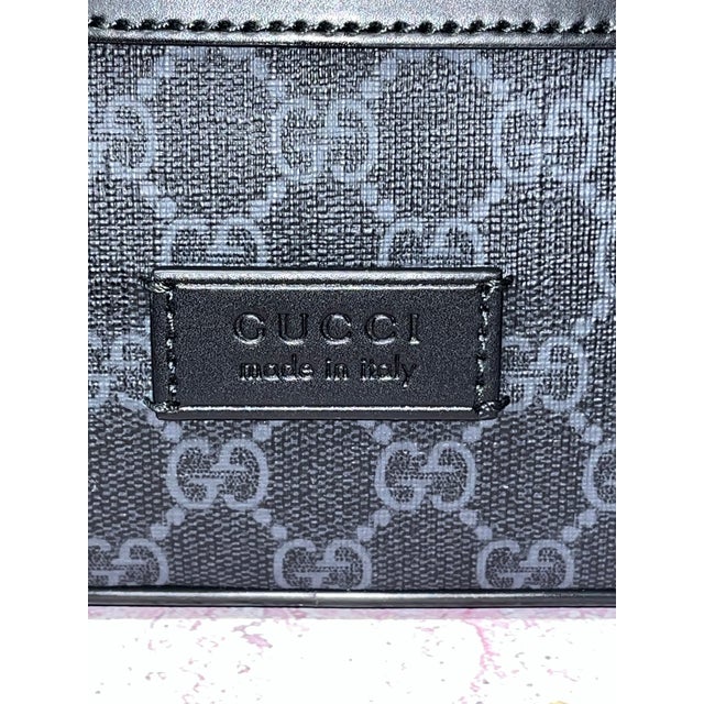 2010s Gucci Black Supreme Soft Gg Belt Bag For Sale - Image 5 of 10