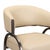 Tatum Taupe Performance Vegan Leather Dining Chair For Sale - Image 4 of 8