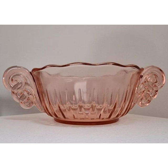 Luxval Series Gervaise Bowl attributed to Val Saint Lambert For Sale - Image 3 of 3