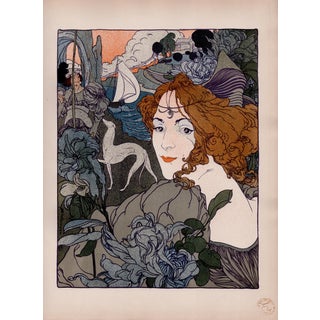 Georges de Feure, Retour, 1897, Lithograph on Paper For Sale