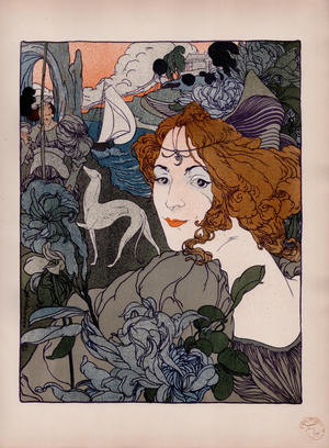 Georges de Feure, Retour, 1897, Lithograph on Paper