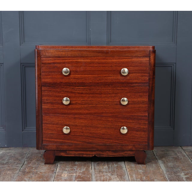 French Art Deco Chest of Drawers, 1930s For Sale - Image 9 of 16