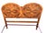 Brown Vintage Art Deco Double Bed, 1930s For Sale - Image 8 of 12