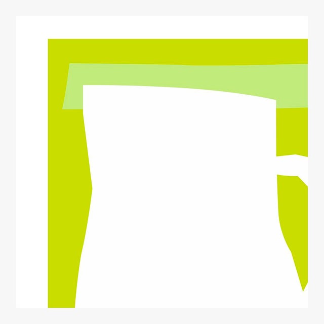 “White Jug on Green” Fine Art Print 25 1/2" X 33 1/2" by Liz Roache For Sale - Image 4 of 6