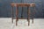 Mid Century Mersman Victorian Revival Walnut Burl Oval Inlaid Accent Table 30" For Sale - Image 18 of 18