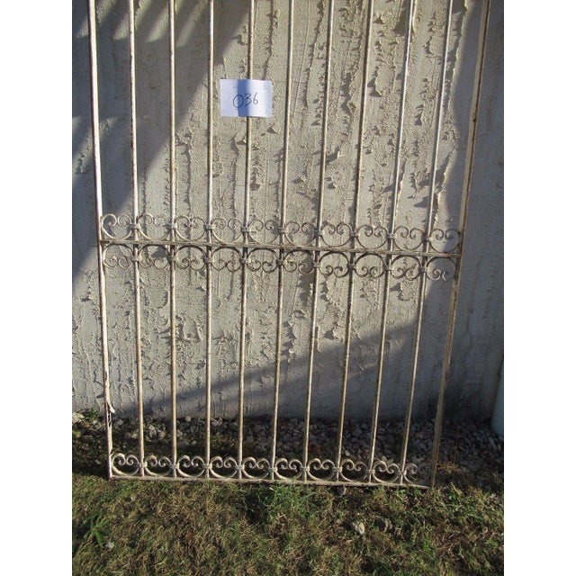 Antique Victorian Iron Gate For Sale - Image 4 of 7
