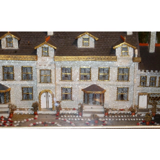 A wonderful c. 1860 English diorama of Stanfield Hall, even the original case & glass in outstanding condition. Note the...