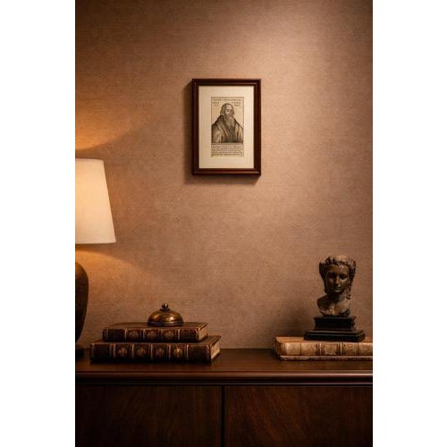 Caspar schwenckfeld, reformation portrait, 16thc german engraving a rare and visually striking reformation-era portrait...