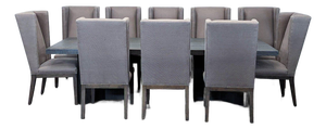 Restoration Hardware Modern 11-Piece Dining Set With Rectangular Table