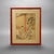 Japanese Three Japanese Woodblock Genre Prints by Torii Kiyonaga & Unknown Artist 20thC - Set of 3, Framed For Sale - Image 3 of 7