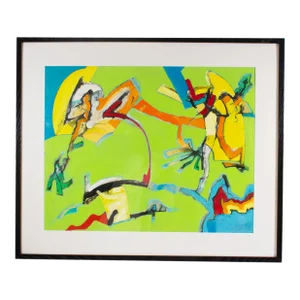 Abstract Mixed Media Painting by James L. Bruch