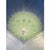 Impressive Murano Glass Sputnik Chandelier flush mount like mazzega zuccheri venini barovier style All leaves are in green...