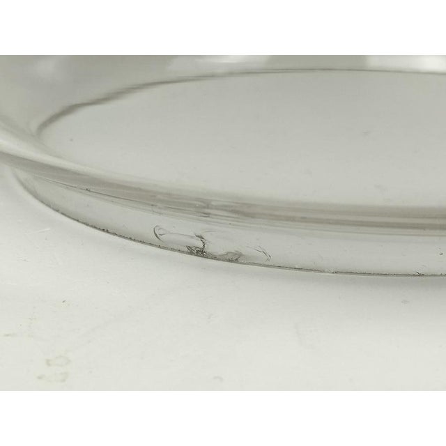 Large Space Age Candleholder or Lantern in Glass and Ceramic, 1970s For Sale - Image 11 of 14
