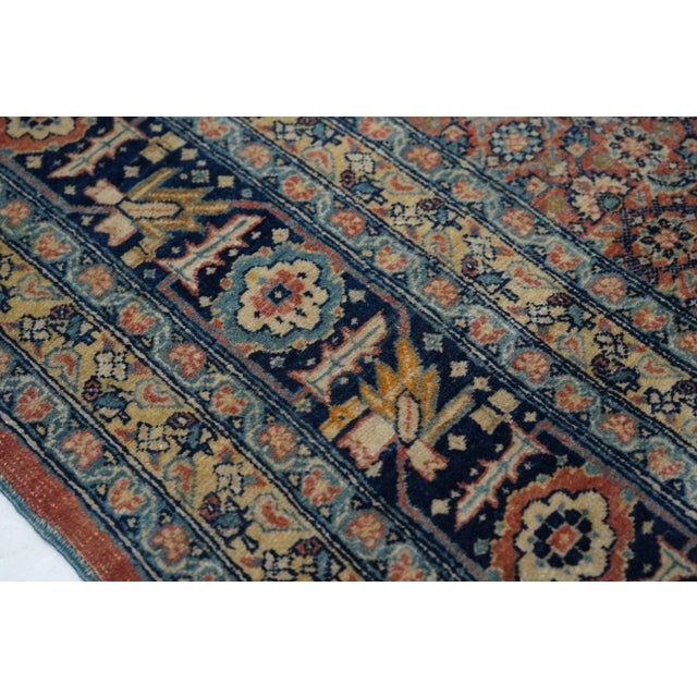 Antique Tabriz Rug 4'8'' x 6'3'' For Sale - Image 4 of 8