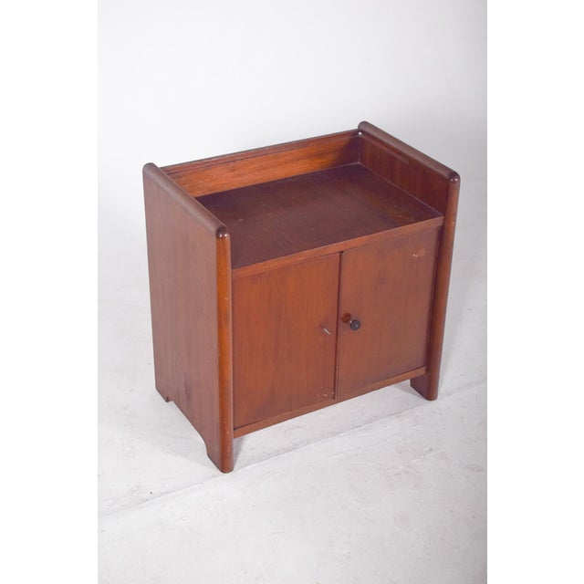 Small Art Deco Teak Bar Cabinet, 1920s For Sale - Image 4 of 11