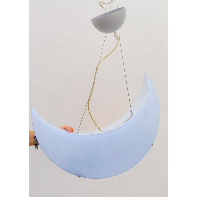 Murano Glass Moon Pendant Lamp by Michele De Lucchi for Av Mazzega, 1993 For Sale - Image 6 of 15