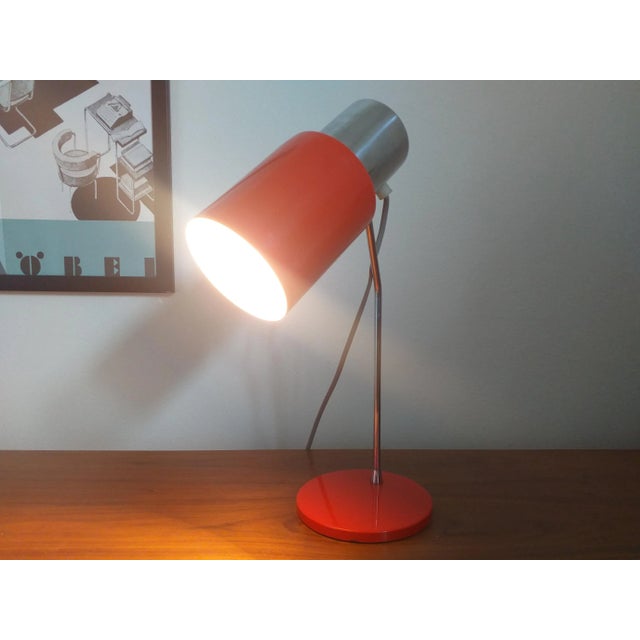 Mid-Century Table Lamp by Josef Hurka from Napako, 1970s For Sale - Image 11 of 13