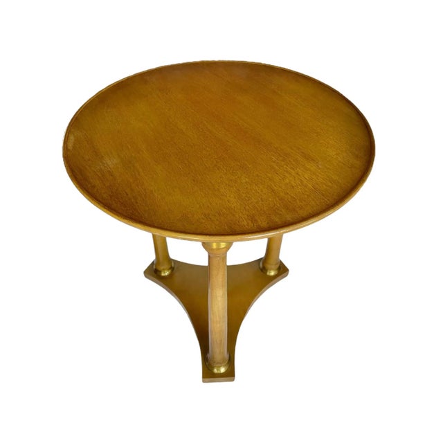 Biedermeier Late 20th Century Biedermeier Style Fruitwood Occasional Table For Sale - Image 3 of 5