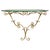 Italian Gilt Iron Wall-Mounted Console in the Manner of Pier Luigi Colli, 1950s For Sale - Image 17 of 18