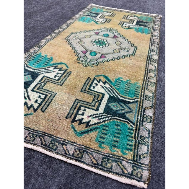 Early 21st Century Turkish Yastik Rug 1'8" x 3'3" For Sale - Image 5 of 5